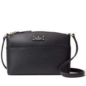 Kate Spade Black Leather Crossbody Bag